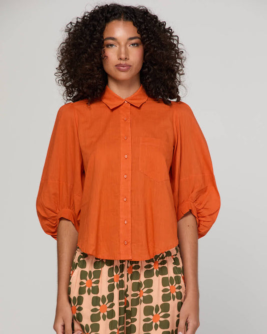 Pari Shirt - Rust