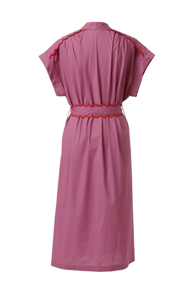Emily Lovelock Adley Dress Mulberry