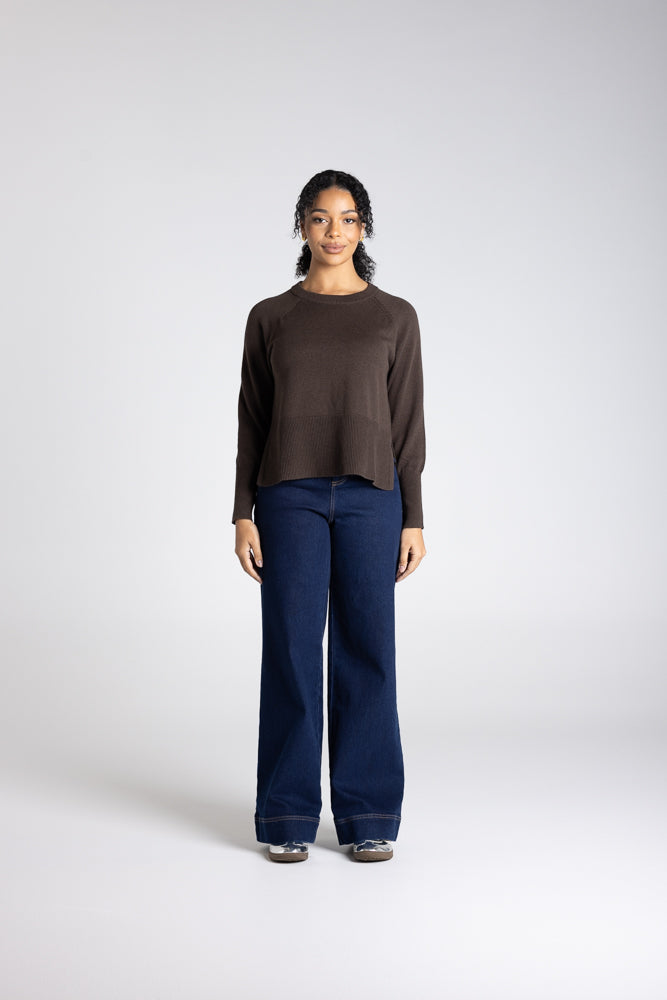 Two T's Crew Neck Basic Sweater - 3 colours