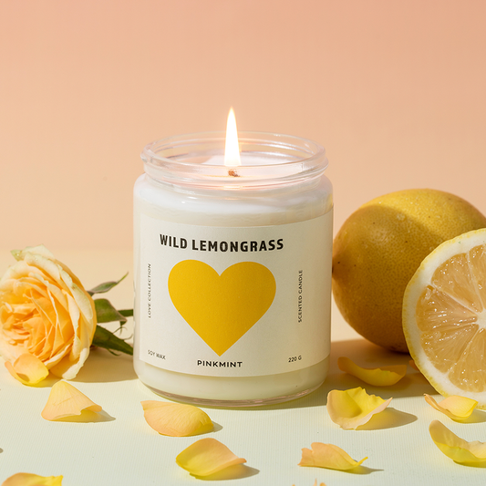 Pinkmint Lemon Myrtle Soy Candle