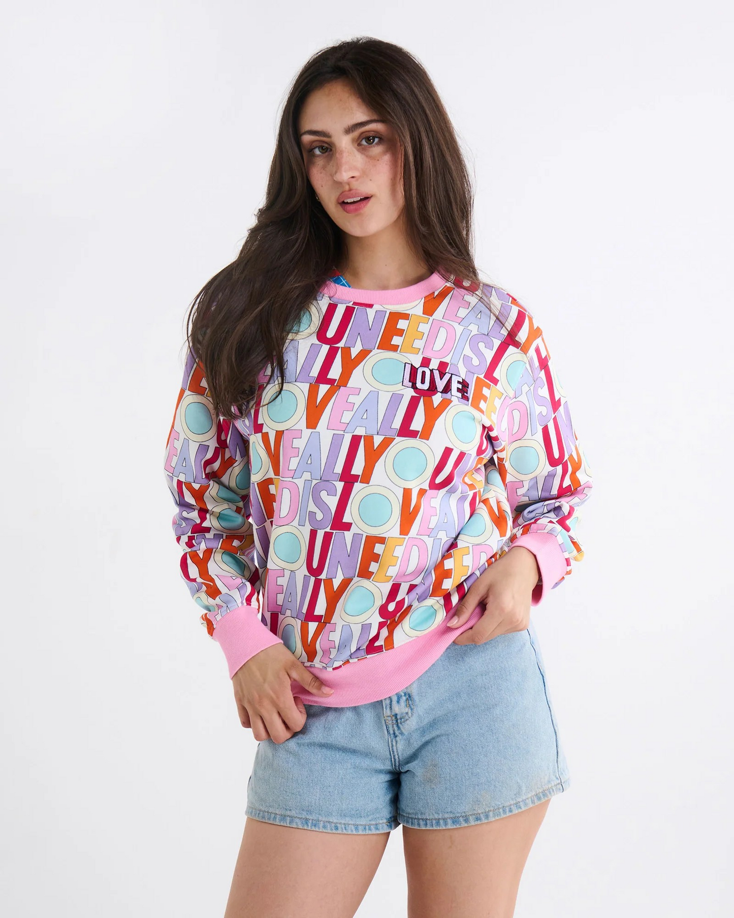 Kip&Co X The Beatles 'All You Need Is Love' Adult Organic Cotton Sweater