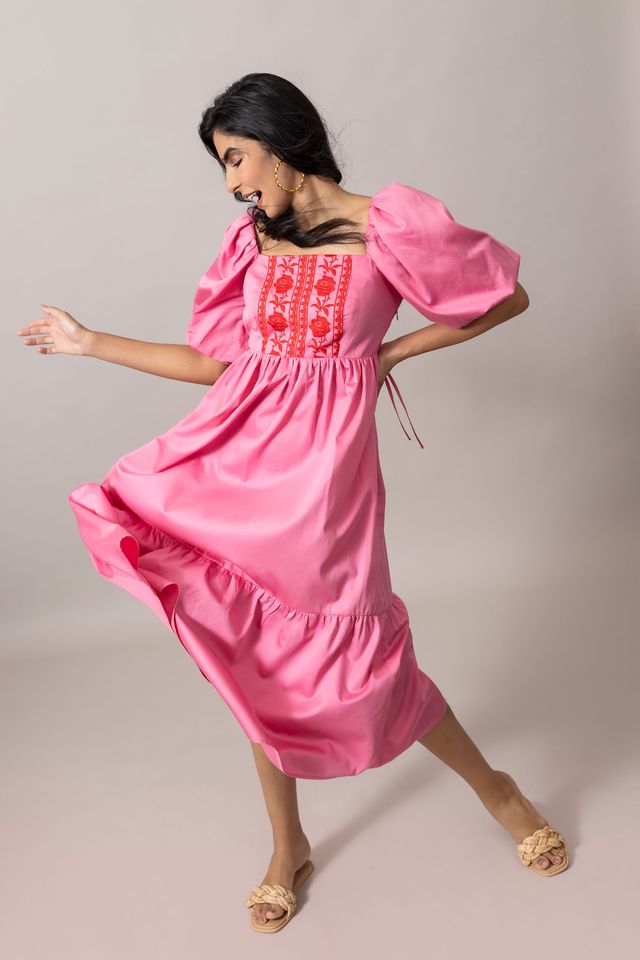 Emily Lovelock Jamie Dress Morning Glory