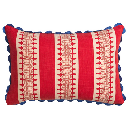 Sage + Clare Antonella Feather Insert Cushion - Azure