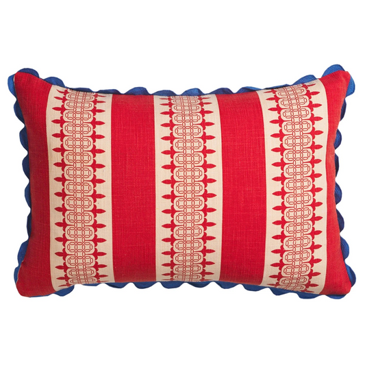 Sage + Clare Antonella Feather Insert Cushion - Azure