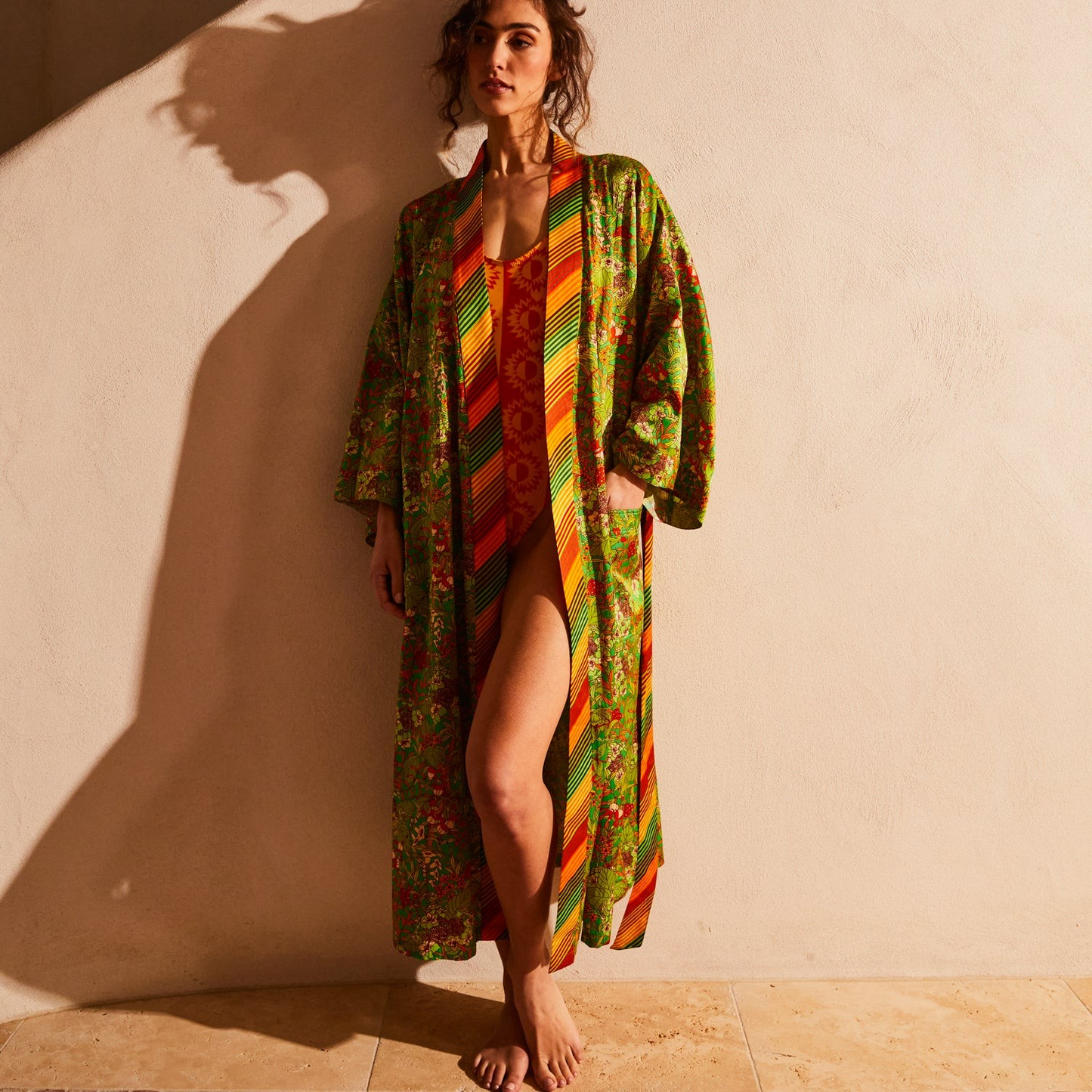 Sage and Clare Francesca Robe