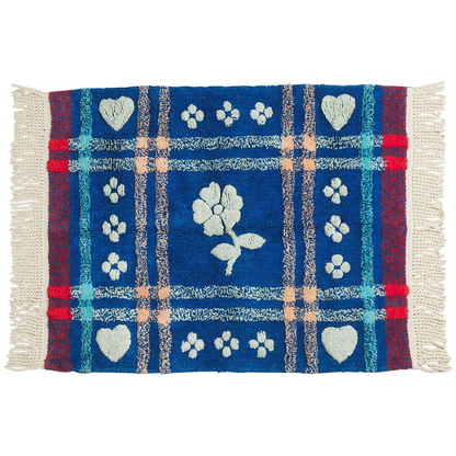 Sage & Clare Josephine Bath Mat - Blue Bell