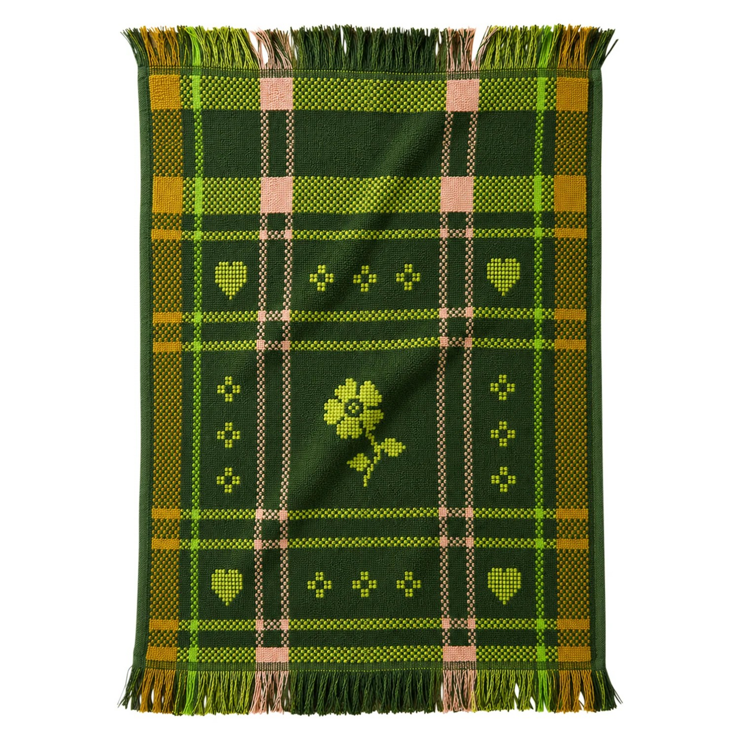 Sage & Clare Josephine Hand Towel - Hunter Green