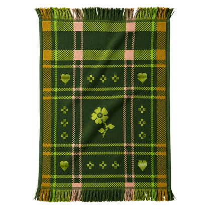 Sage & Clare Josephine Hand Towel - Hunter Green