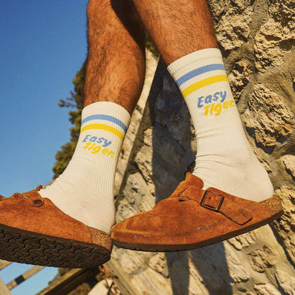 Skwosh Easy Tiger Socks in Multi Stripe: Multi Stripe / 6-10