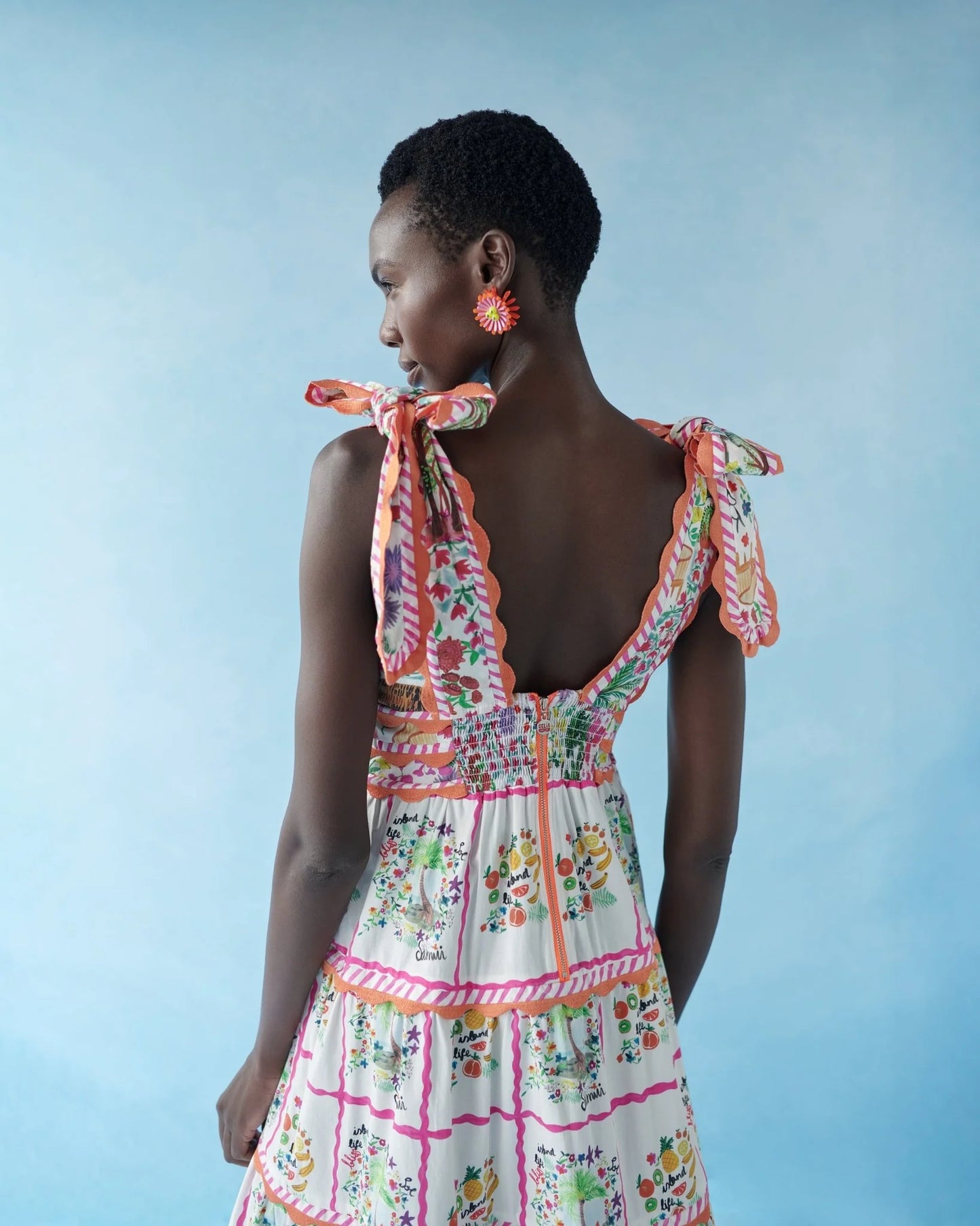 Celia B  Chelili Dress Print - Multi Stripe