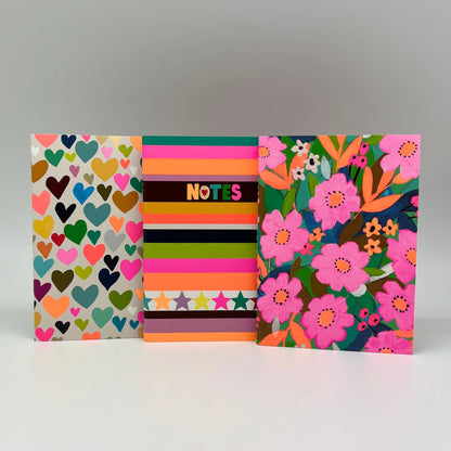 A6 notebooks Paper Salad Colourful Bright Stationery Gift