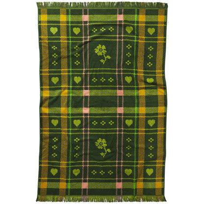 Sage & Clare Josephine Bath Sheet - Hunter Green