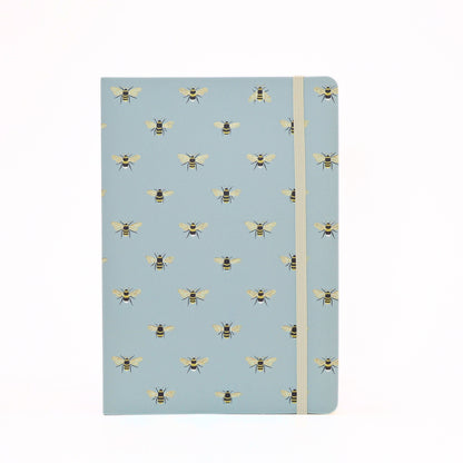 Sophie Allport A5 Soft Cover Notebook Bees Journal Blue Gift