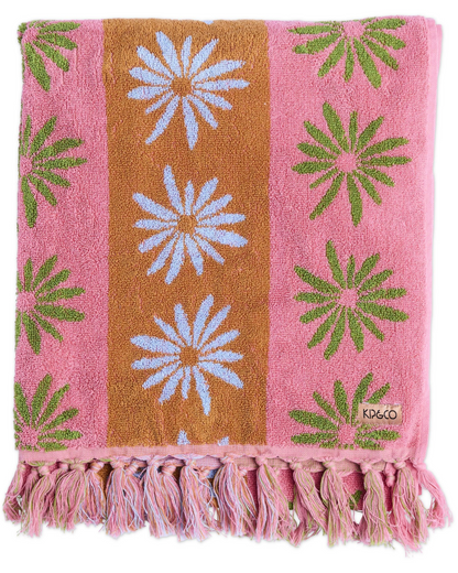 Kip and Co Little Daisy Terry Bath Towel