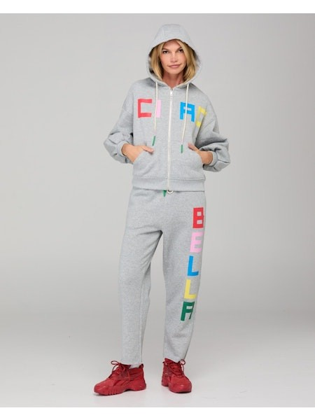 Boom Shankar Ciao Hoodie - Grey Marle