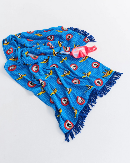 Kip&Co x The Beatles 'Yellow Submarine' Terry Beach Towel
