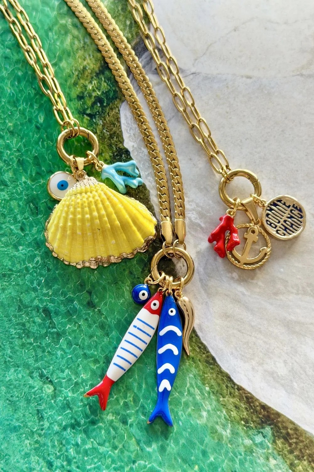Mosk Melbourne Mykonos Treasure Necklace