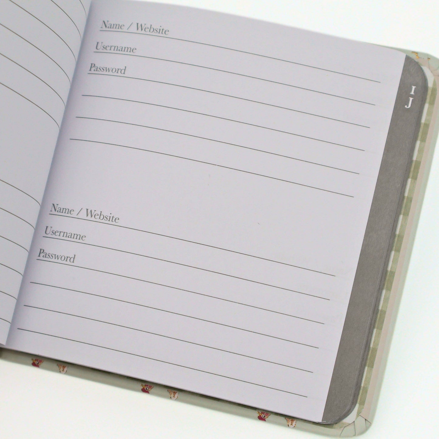 Sophie Allport Password Book Hen Blue Gift Pocket