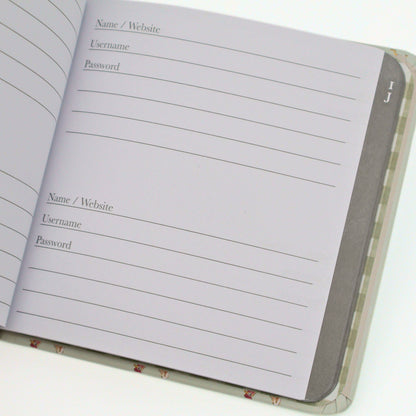 Sophie Allport Password Book Hen Blue Gift Pocket