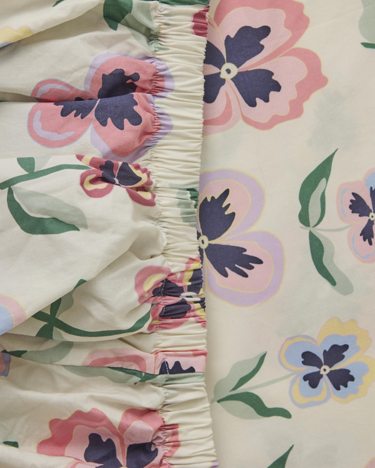Kip and Co Pretty Pansy Organic Cotton Bedding