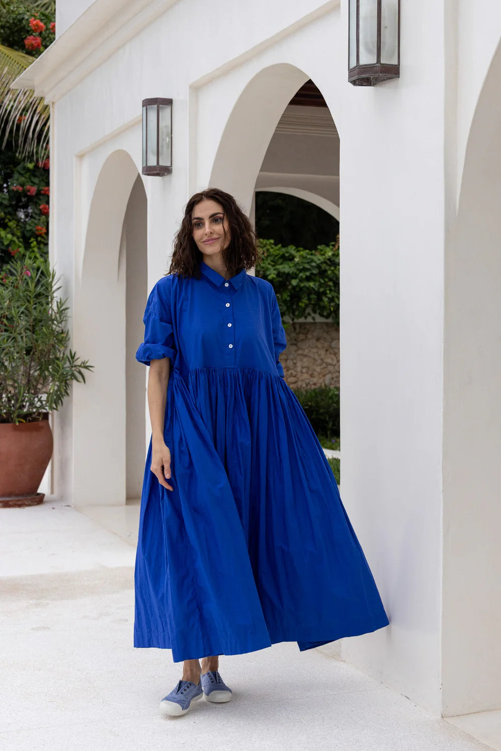 Meg by Design Edith Dress Cobalt