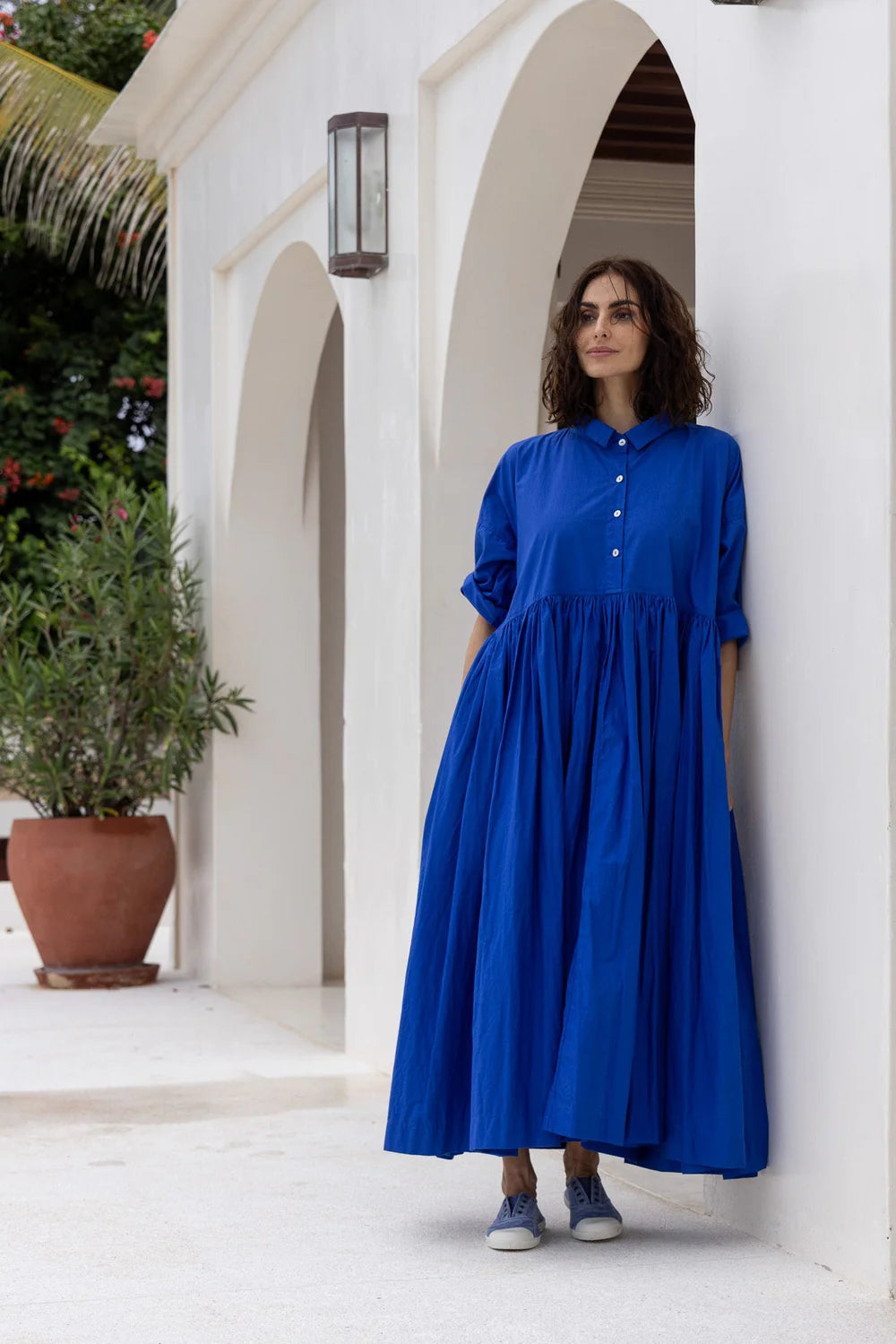 Meg by Design Edith Dress Cobalt