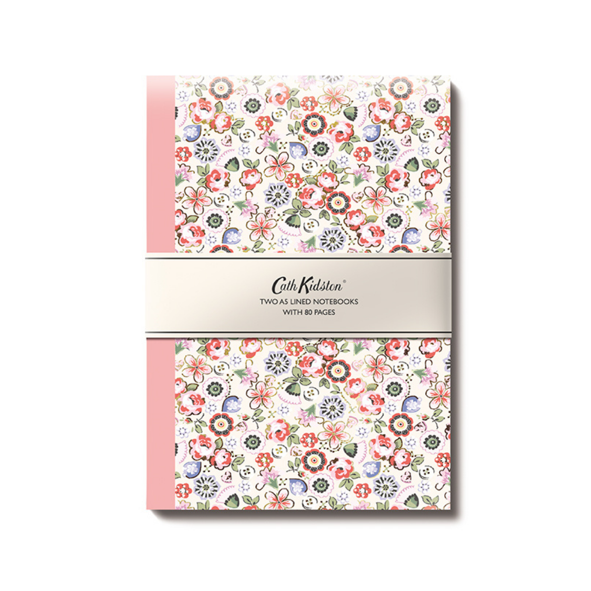 Cath Kidston A5 Notebook Set (2) Soft Pink Stationery