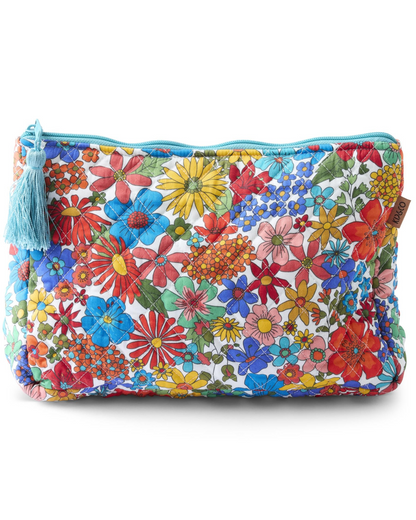 Kip and Co Winter Fields Quilted Cotton Toiletry Purse