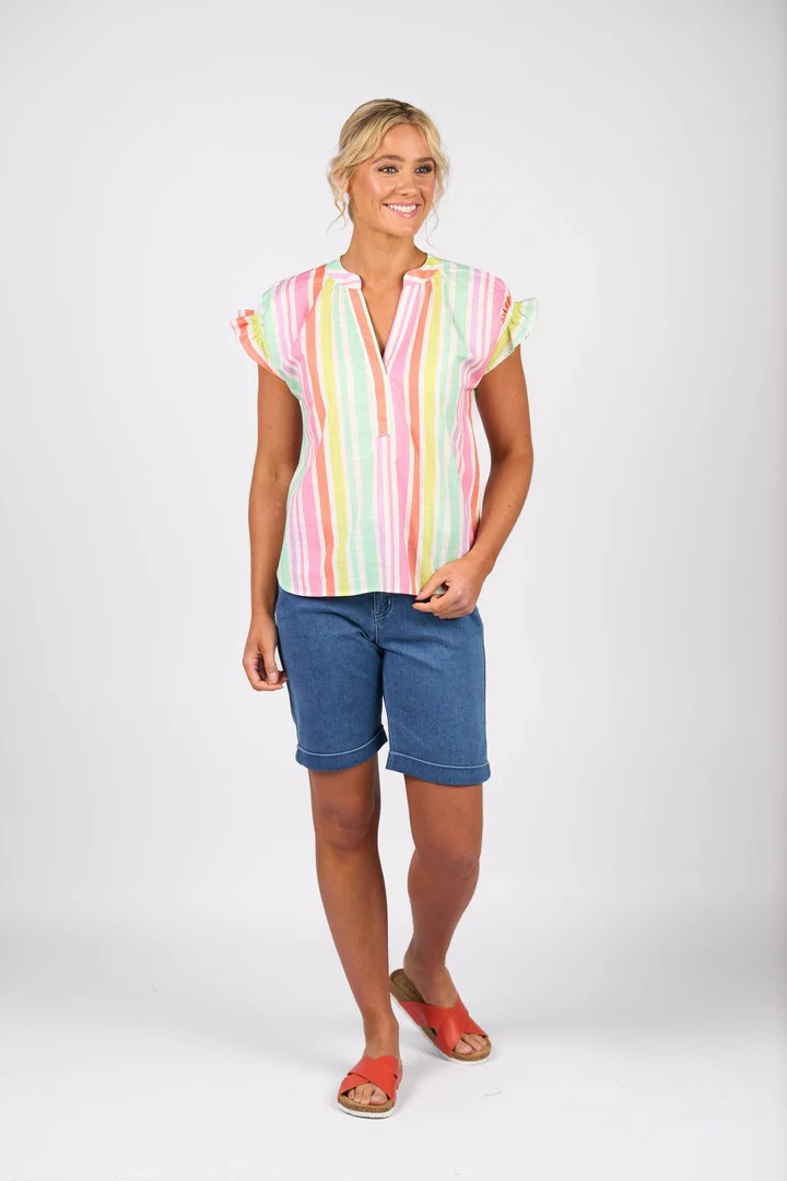 Vassalli Drop Shoulder Shirt Cabana