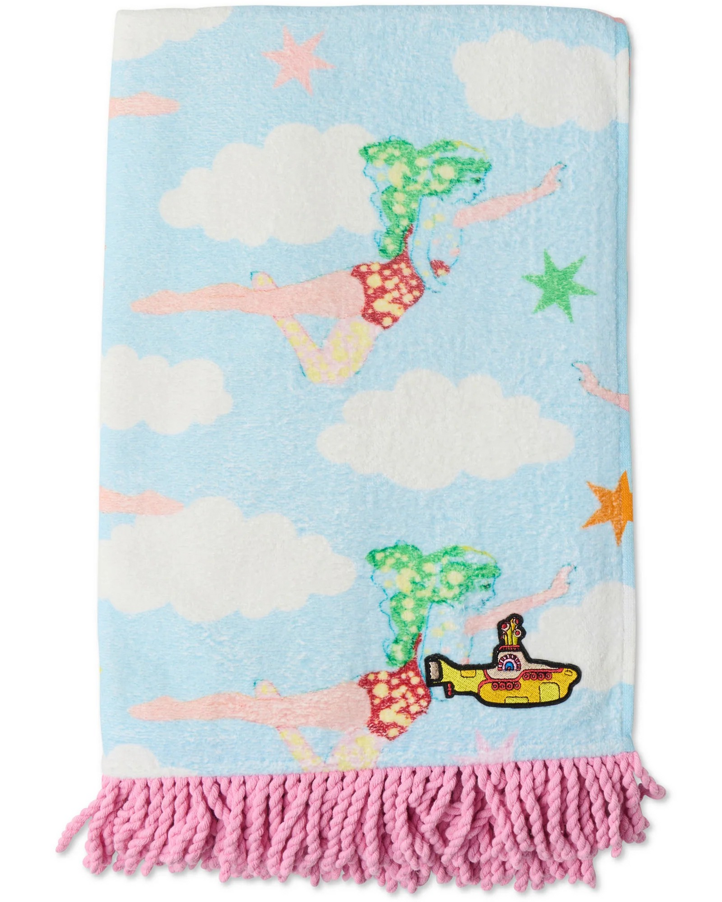 Kip&Co x The Beatles 'Lucy In The Sky With Diamonds' Terry Beach Towel