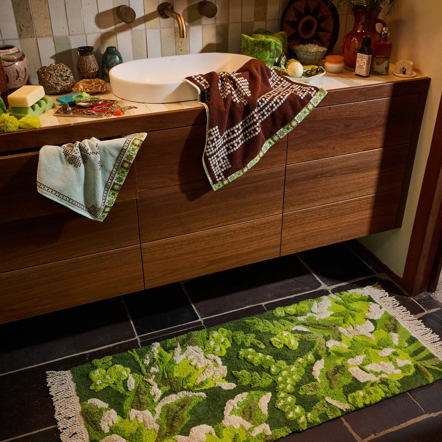 Sage & Clare Sierra Bath Runner