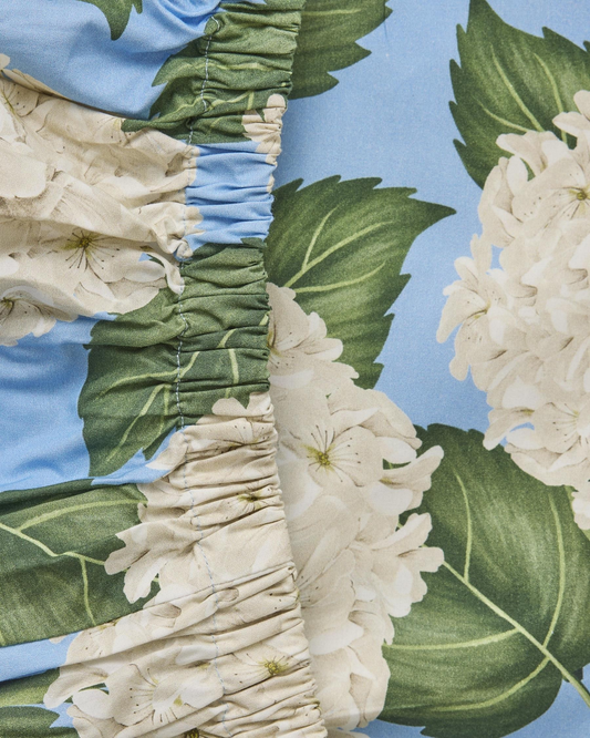 Kip and Co Hydrangea Blue Organic Cotton Bedding