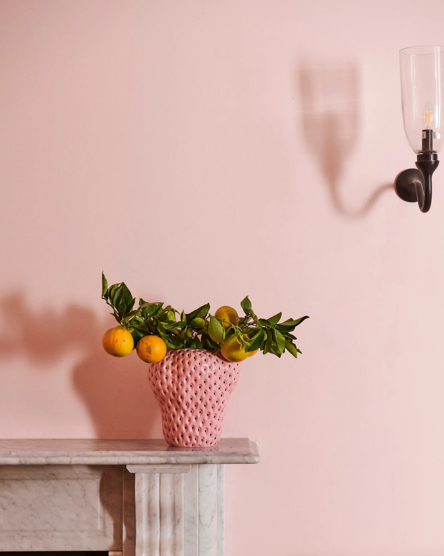 Kip and Co Pink Pineberry Vase