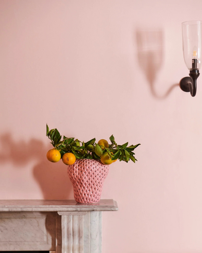 Kip and Co Pink Pineberry Vase