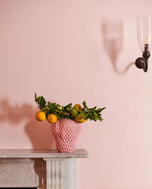 Kip and Co Pink Pineberry Vase