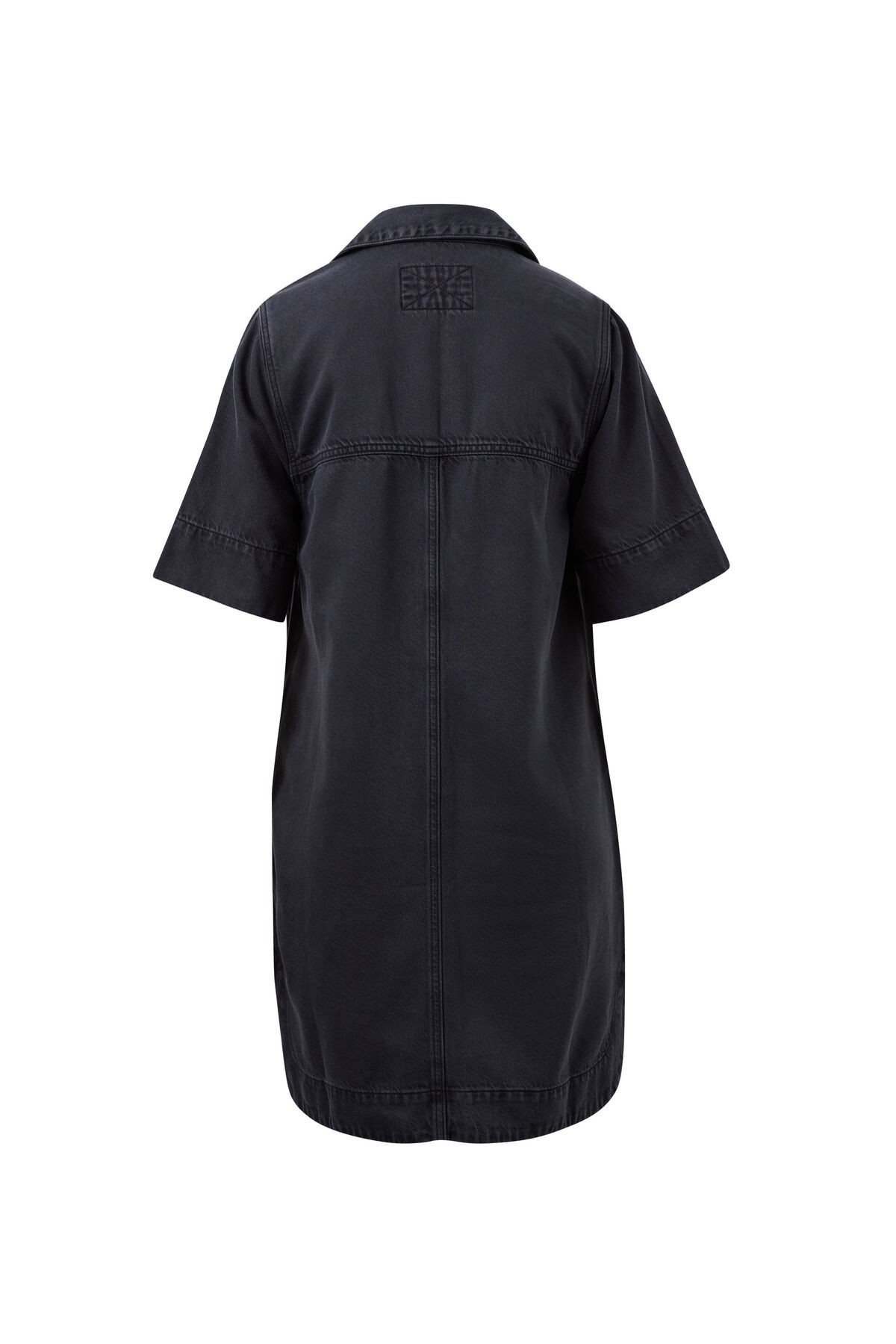 Ceres Life Bonnie Relaxed Shirt Dress - Washed Black
