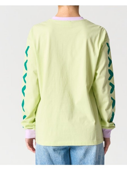Walnut Melbourne Malibu Long Sleeve Tee - Jardin Des Fleurs