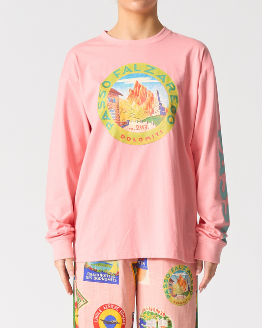 Walnut Melbourne Malibu Long Sleeve Tee - Dolomite
