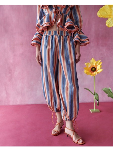 Celia B Plum Pants - Multi