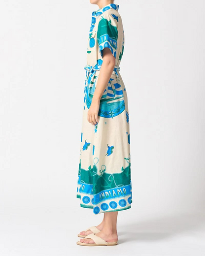 Walnut Melbourne Cannes Dress - Andiamo