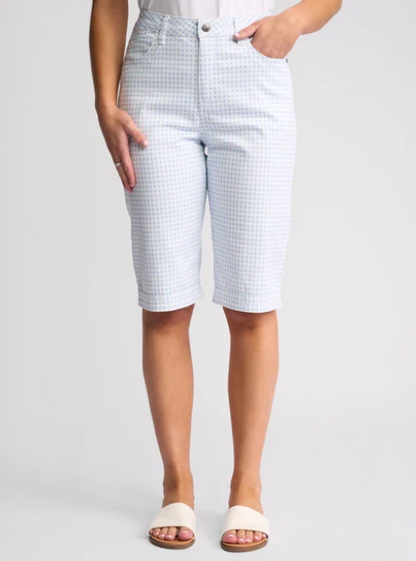 Vassalli Custom Short Blue Gingham