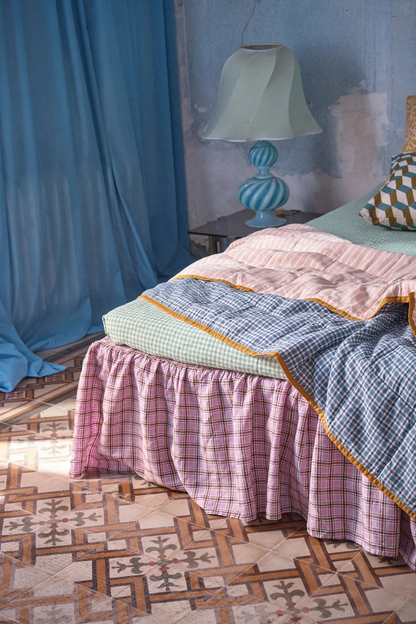 Society of Wanderers Fresco Gingham Linen
