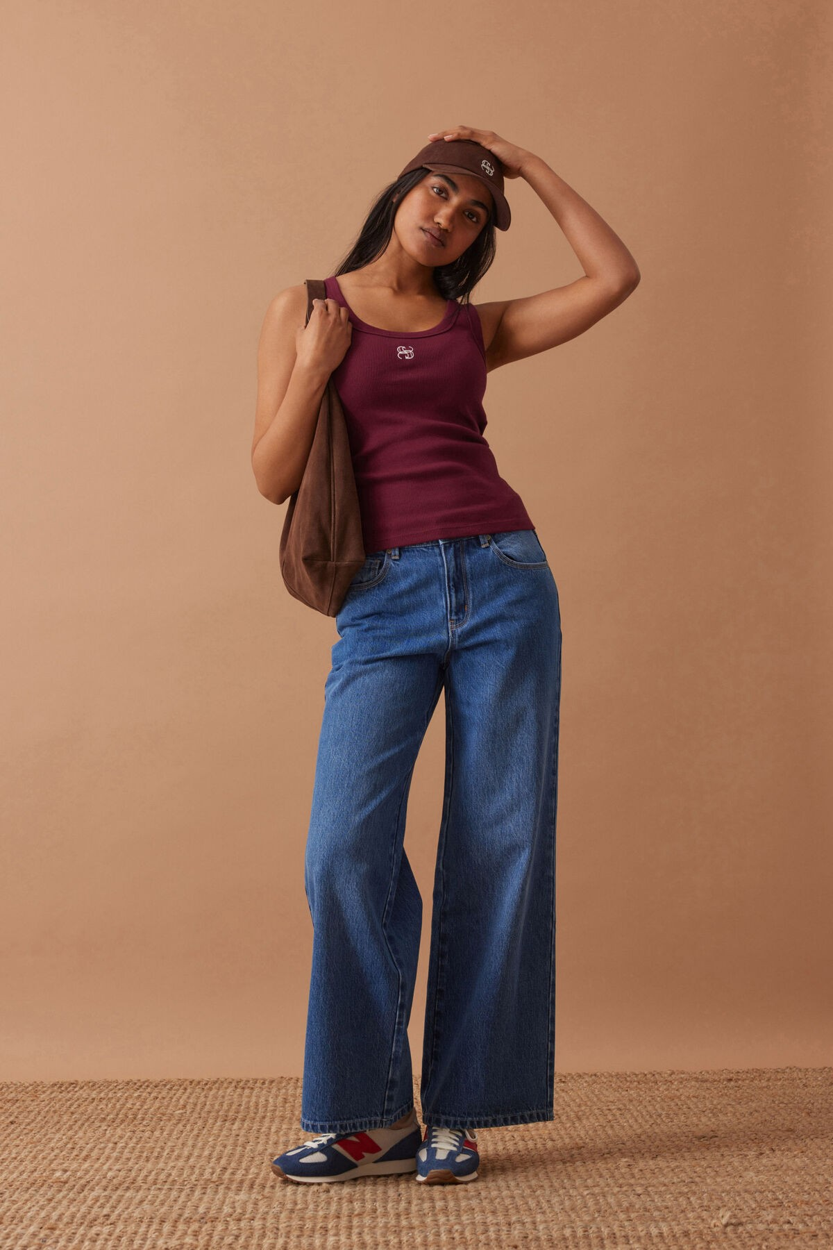 Wine Maroon Ceres Life Tank Top | Singlet