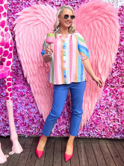 Threadz Lucy Stripe Top