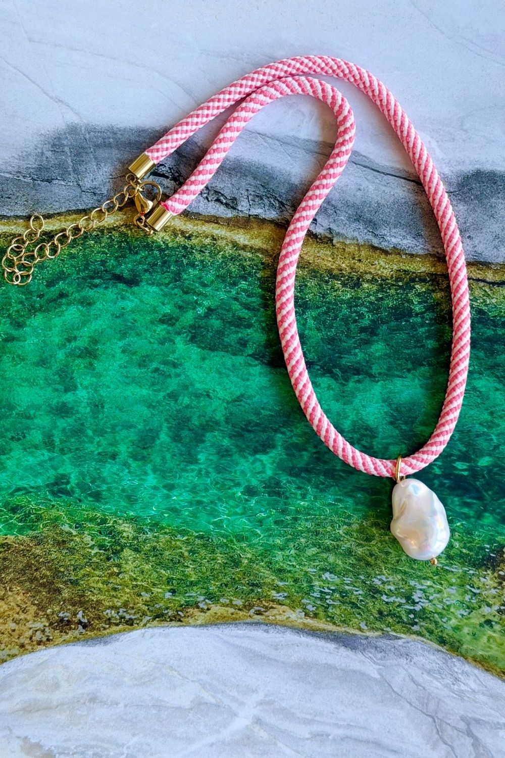 Mosk Melbourne Bella Perla Rope Necklace