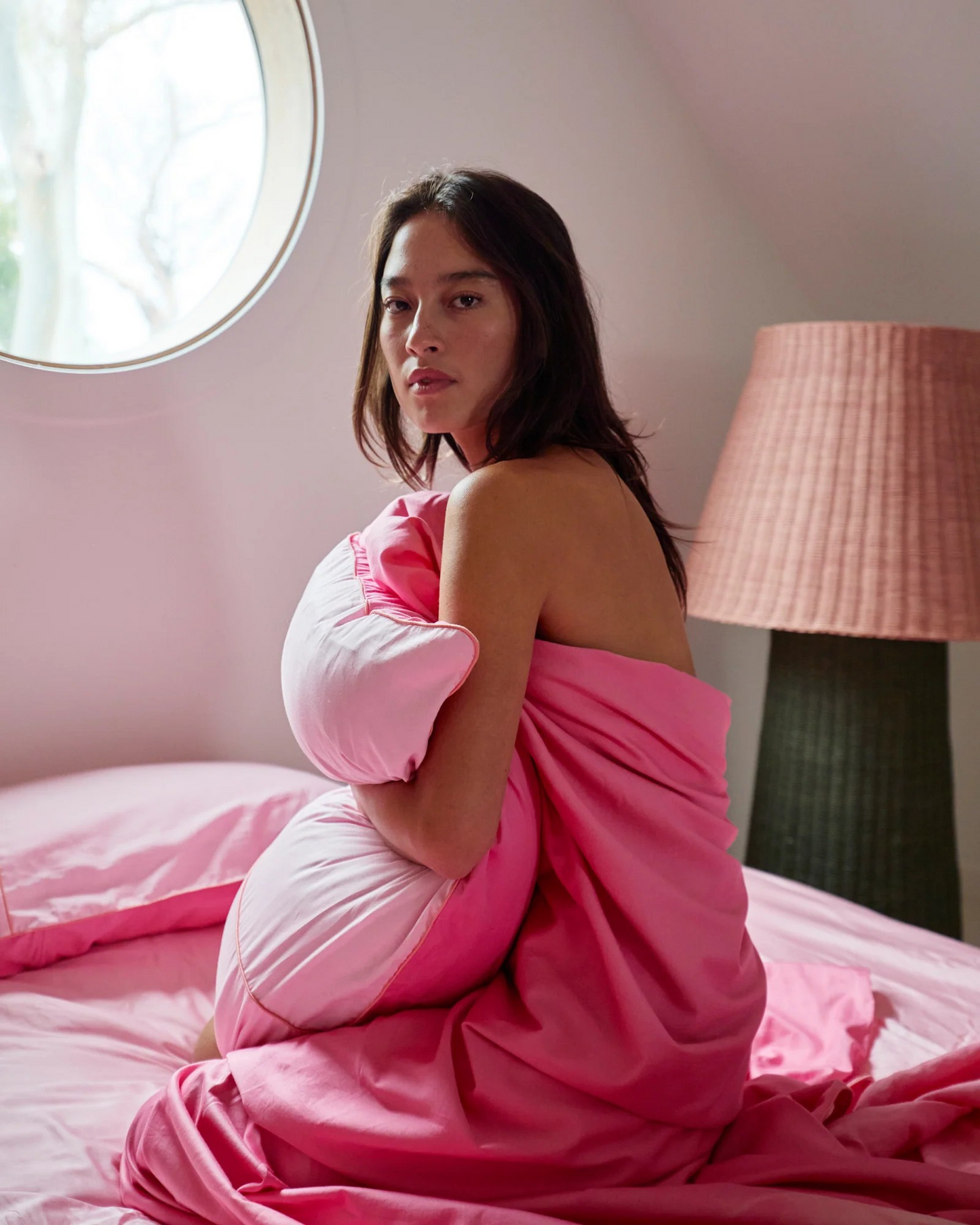 Kip and Co Glow In Poodle Bamboo Cotton Flat Sheets