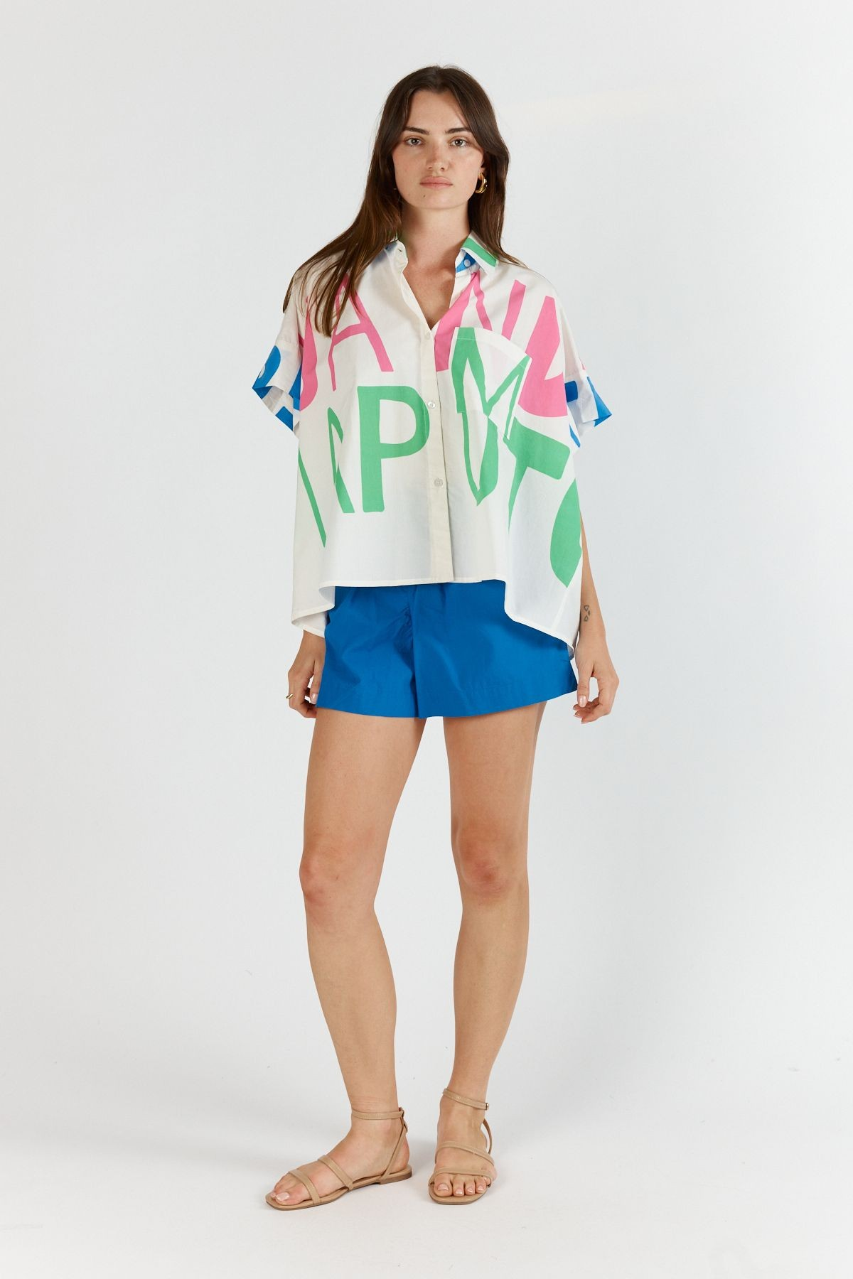 ITAMI Sierra Shirt White