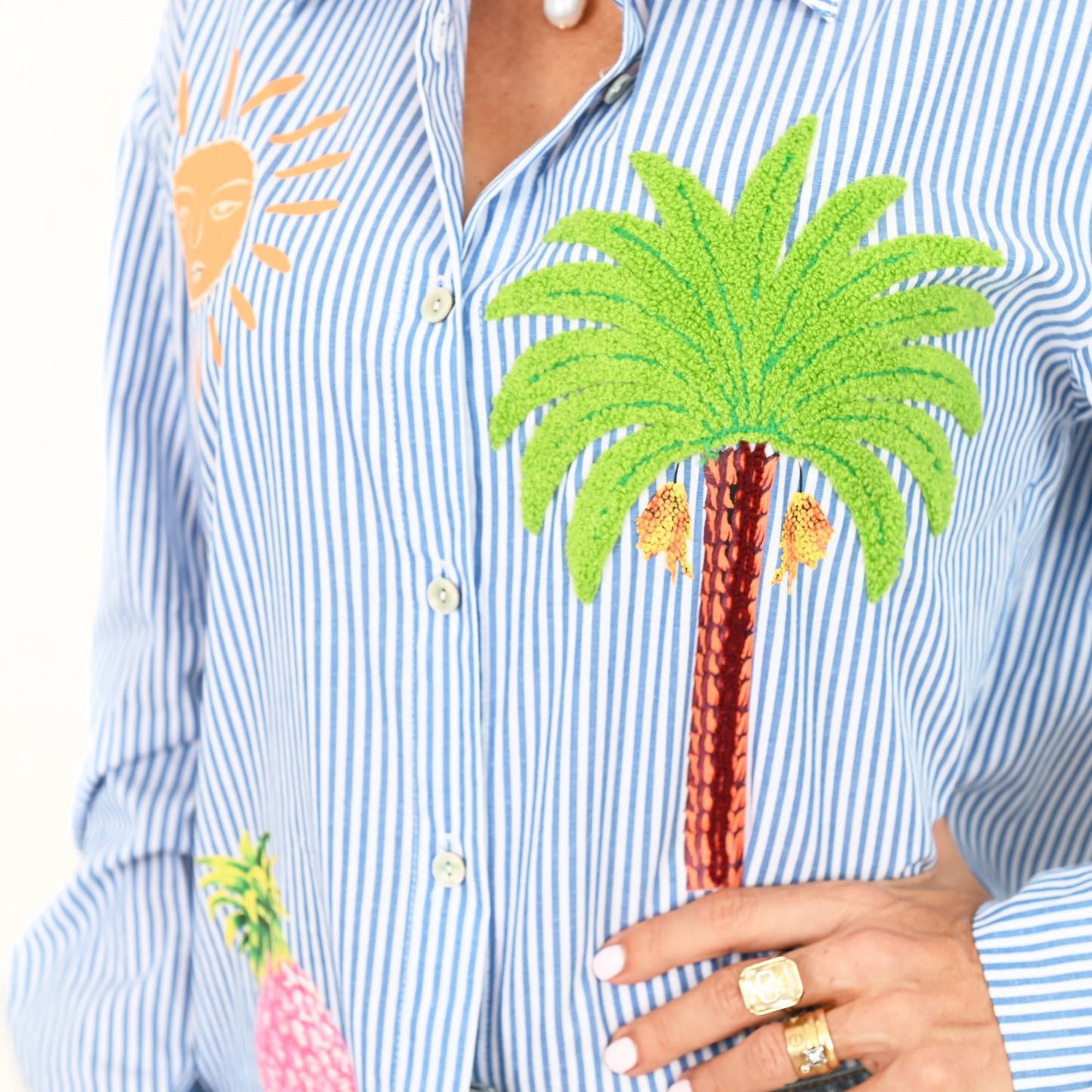 Palm Cove Label Voyage "Julia" Long Sleeve Shirt