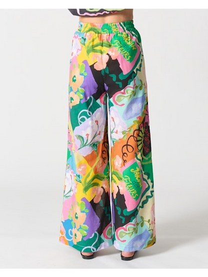 Walnut Melbourne Vermont Pant - Jardin Des Fleurs