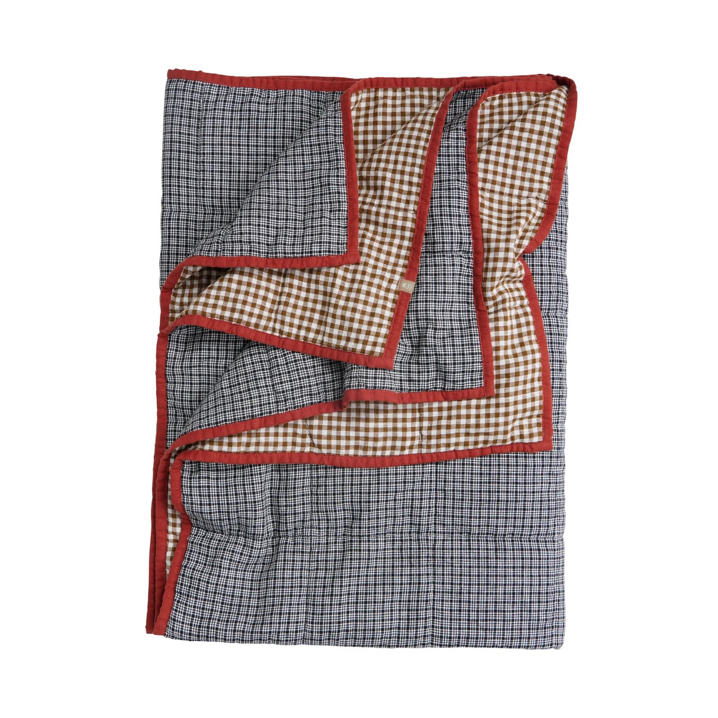 Society Of Wanderers Pepperberry/Gumnut Double Sided King Quilt